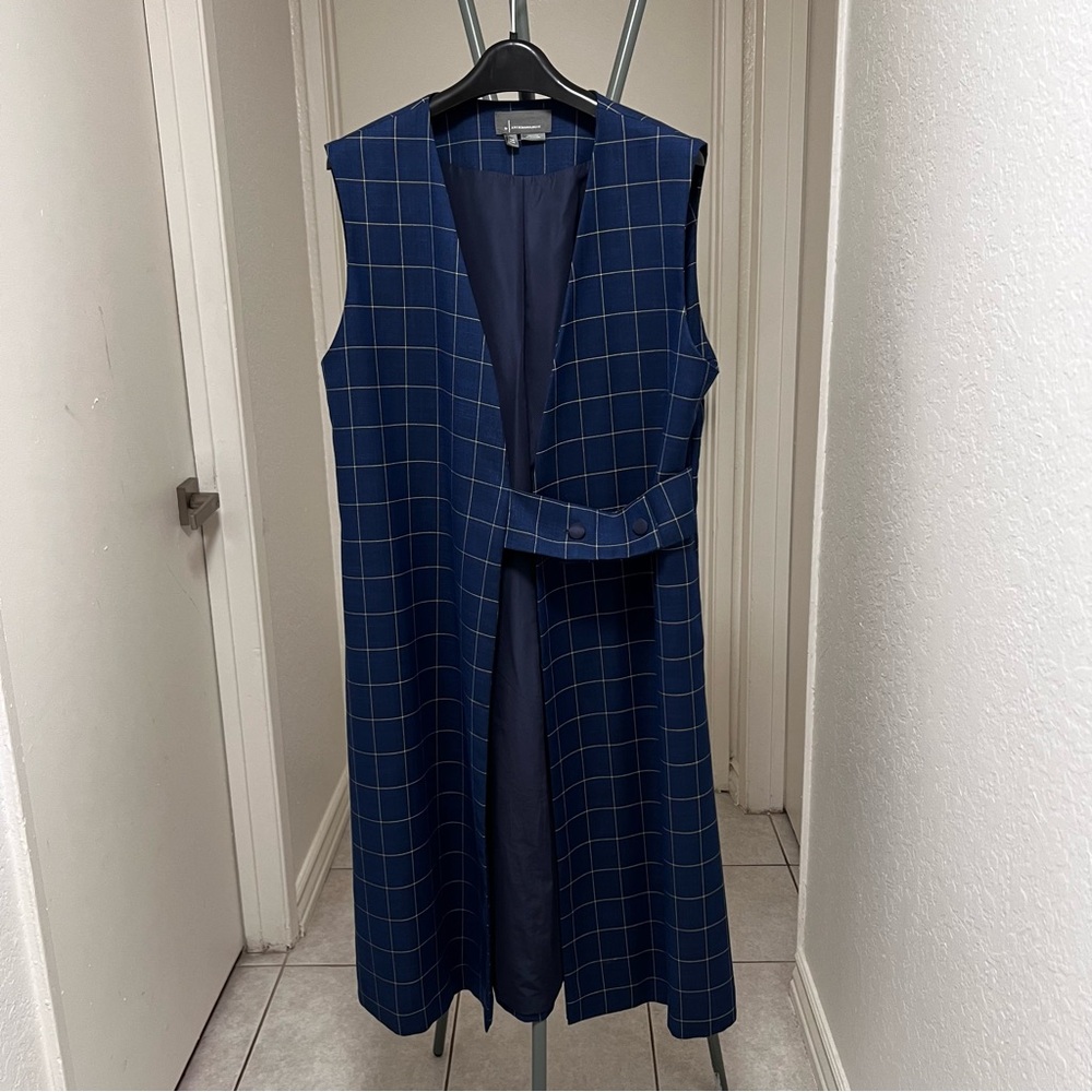 Anthropologie Navy Blue Vest - Picture 2 of 5